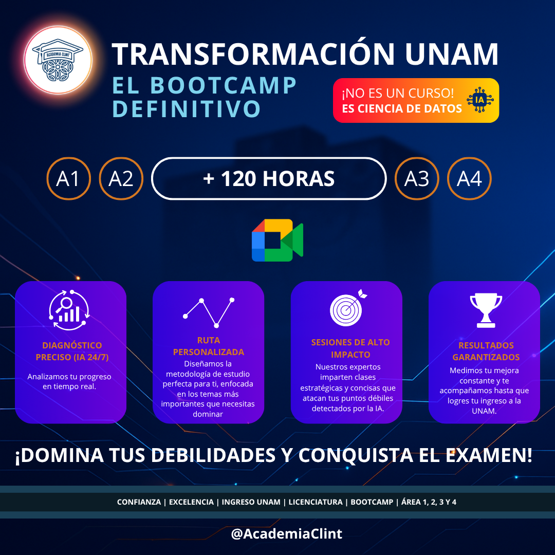 Bootcamp Ingreso UNAM